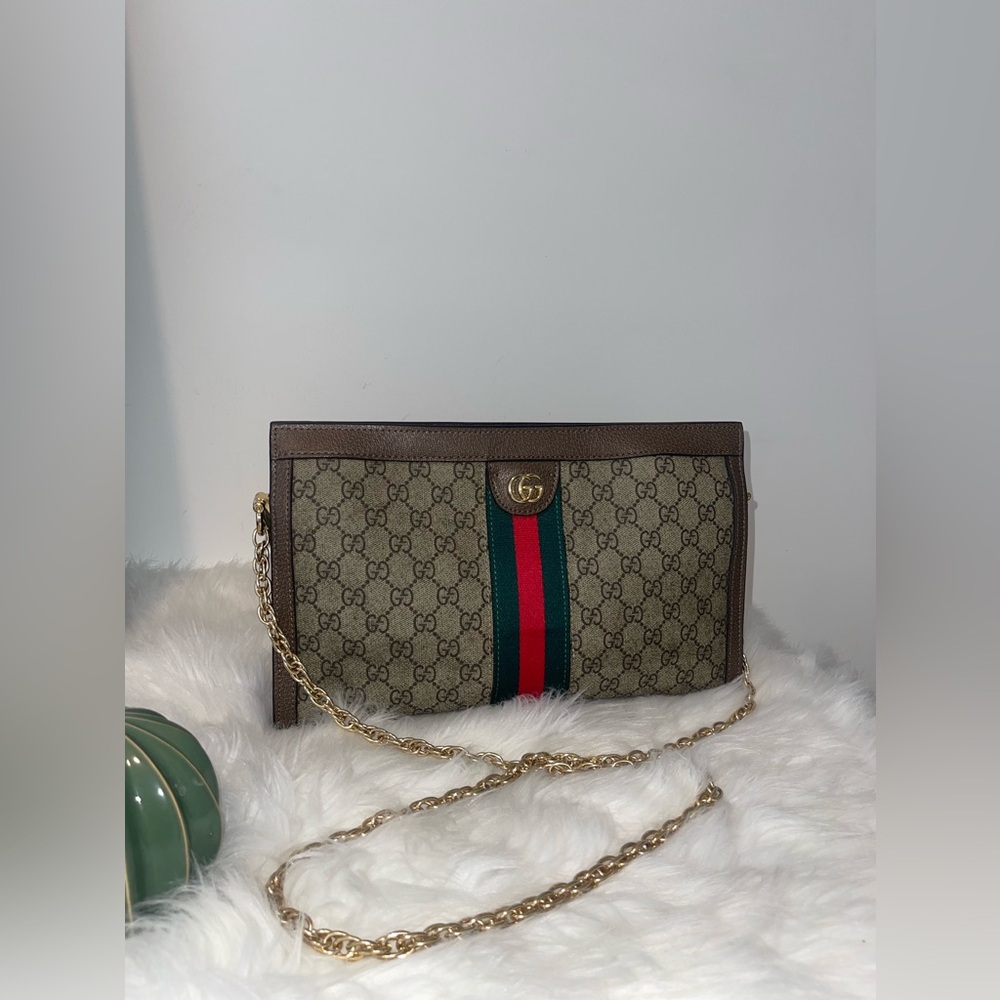 Gucci GG supreme Ophidia Medium shoulder bag